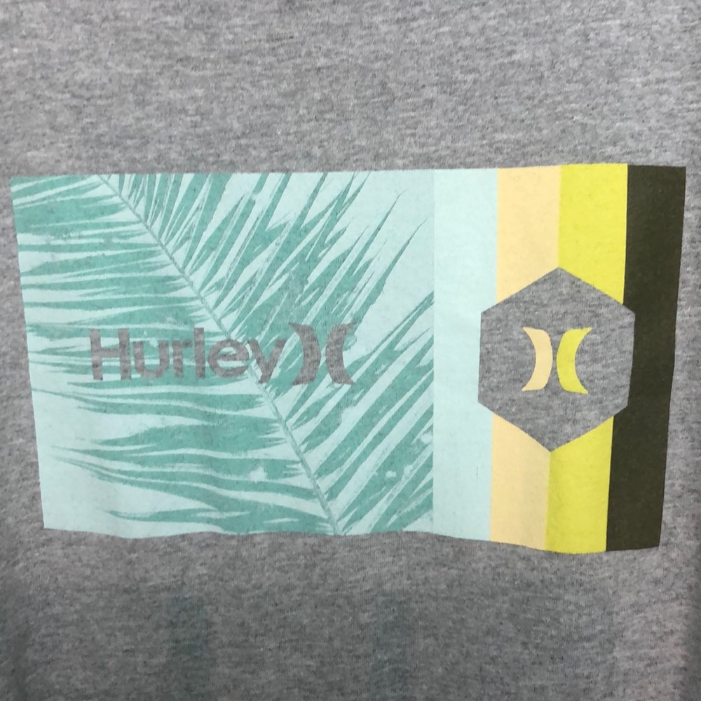 XL HURLEY LEAF T-SHIRT